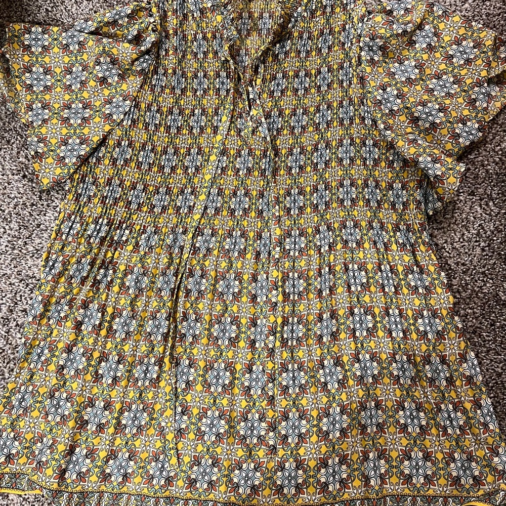 Floral Patterned Women's Top